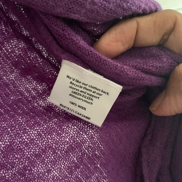 SOLD. Eileen Fisher Cardigan - Picture 3 of 4